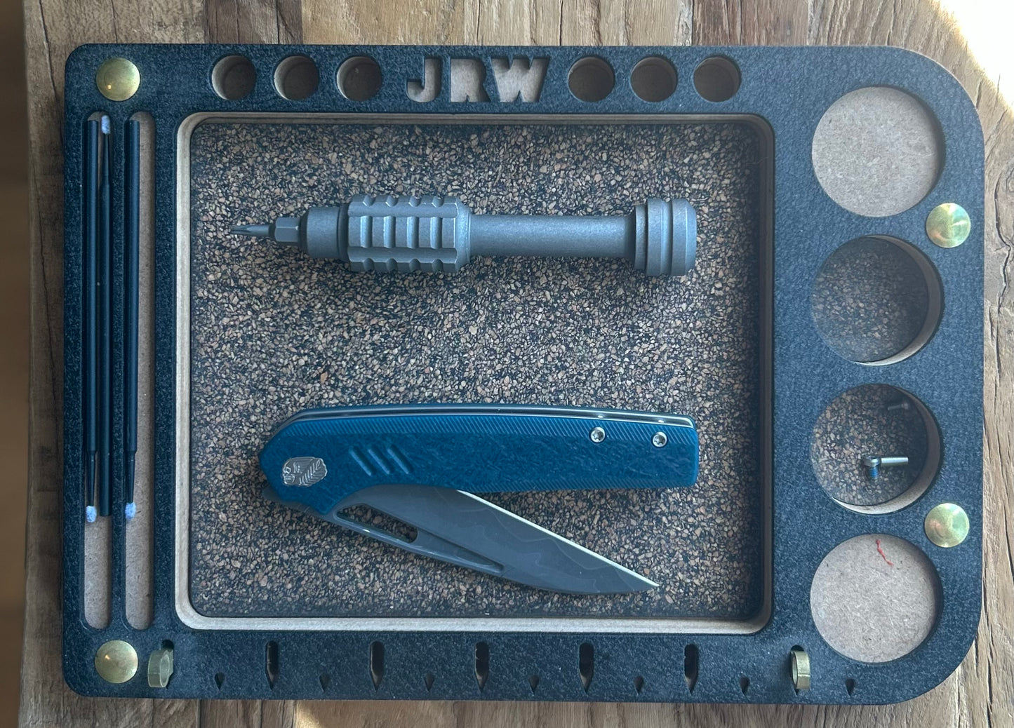 CIVIVI GUILE SCALES AND PIVOT- VINTAGE BLUE GLASS