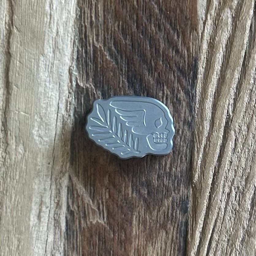 TITANIUM BONE AND BRANCH BEAD