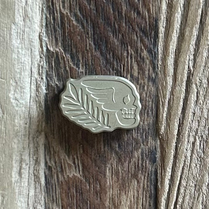 BRASS BONE AND BRANCH BEAD