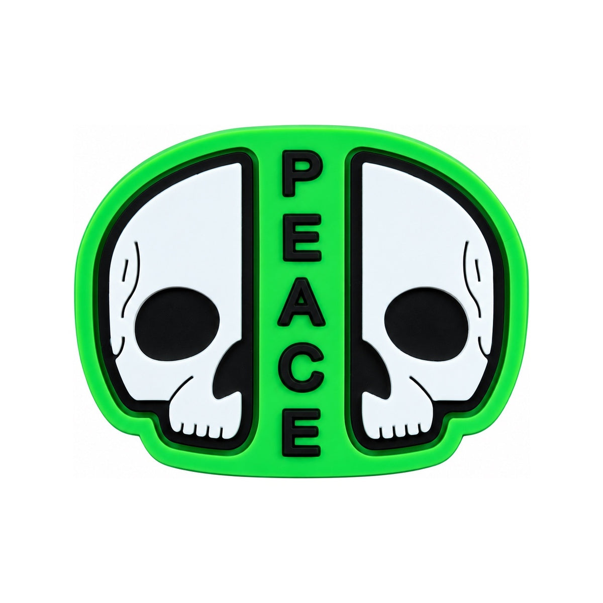 Split Skull Ranger Eye Patch GREEN