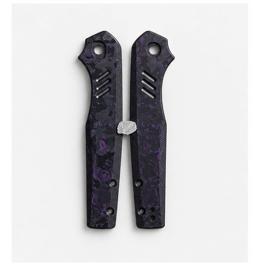 CIVIVI GUILE SCALES AND PIVOT- PURPLE FATCARBON